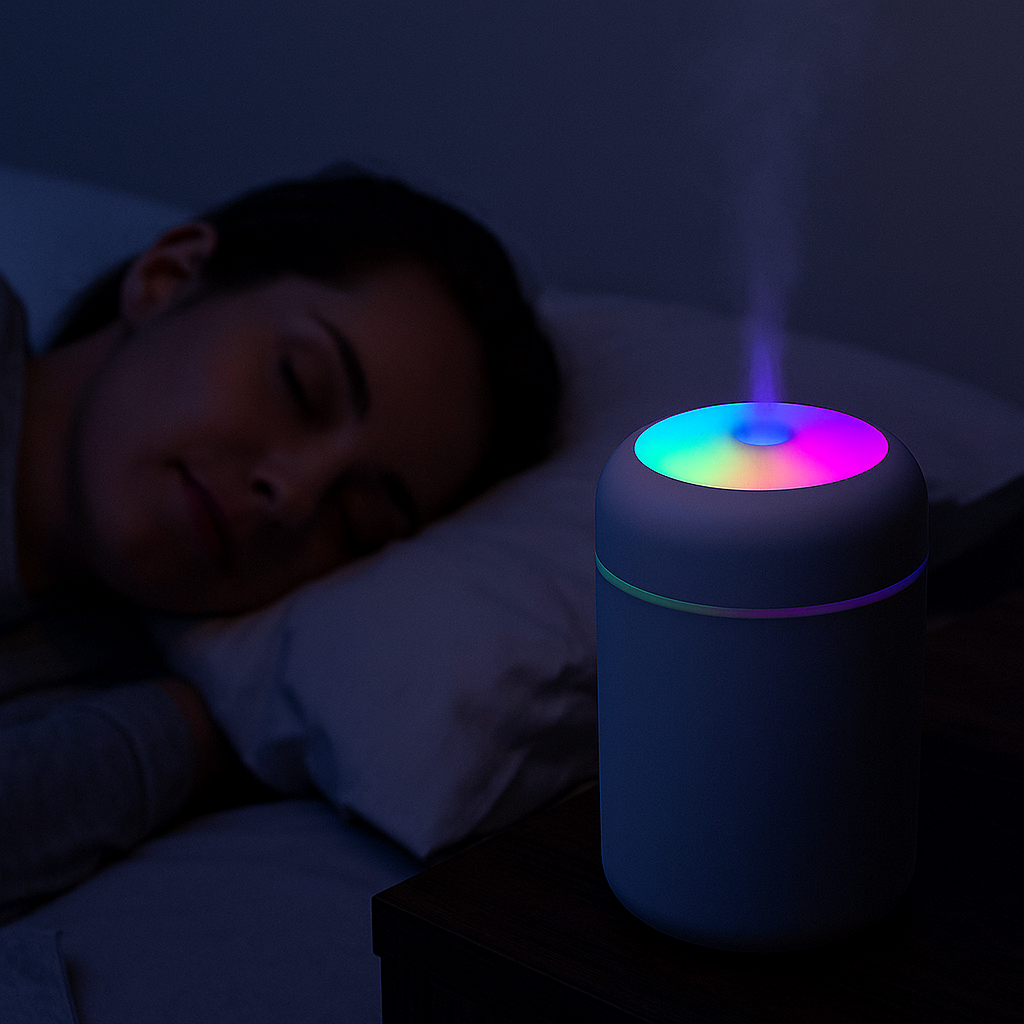 300 ml Ulrasonik Hava Nemlendirici Buhar Makinesi Ve Aroma Difüzörü