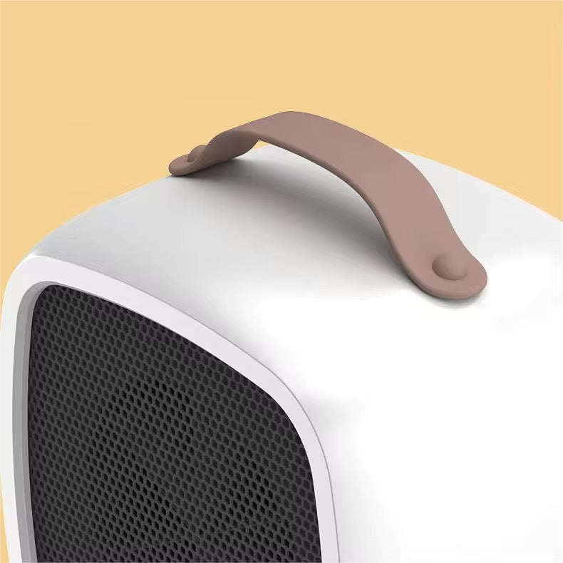 Taşınabilir Lüks Mini Isıtıcı Elektrikli 600w Küçük Isıtıcı Beyaz Renk