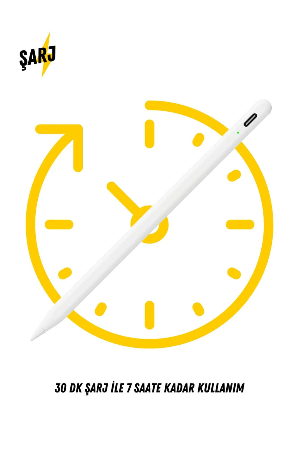 Evrensel Dokunmatik Kalem – Tablet & Telefon İçin