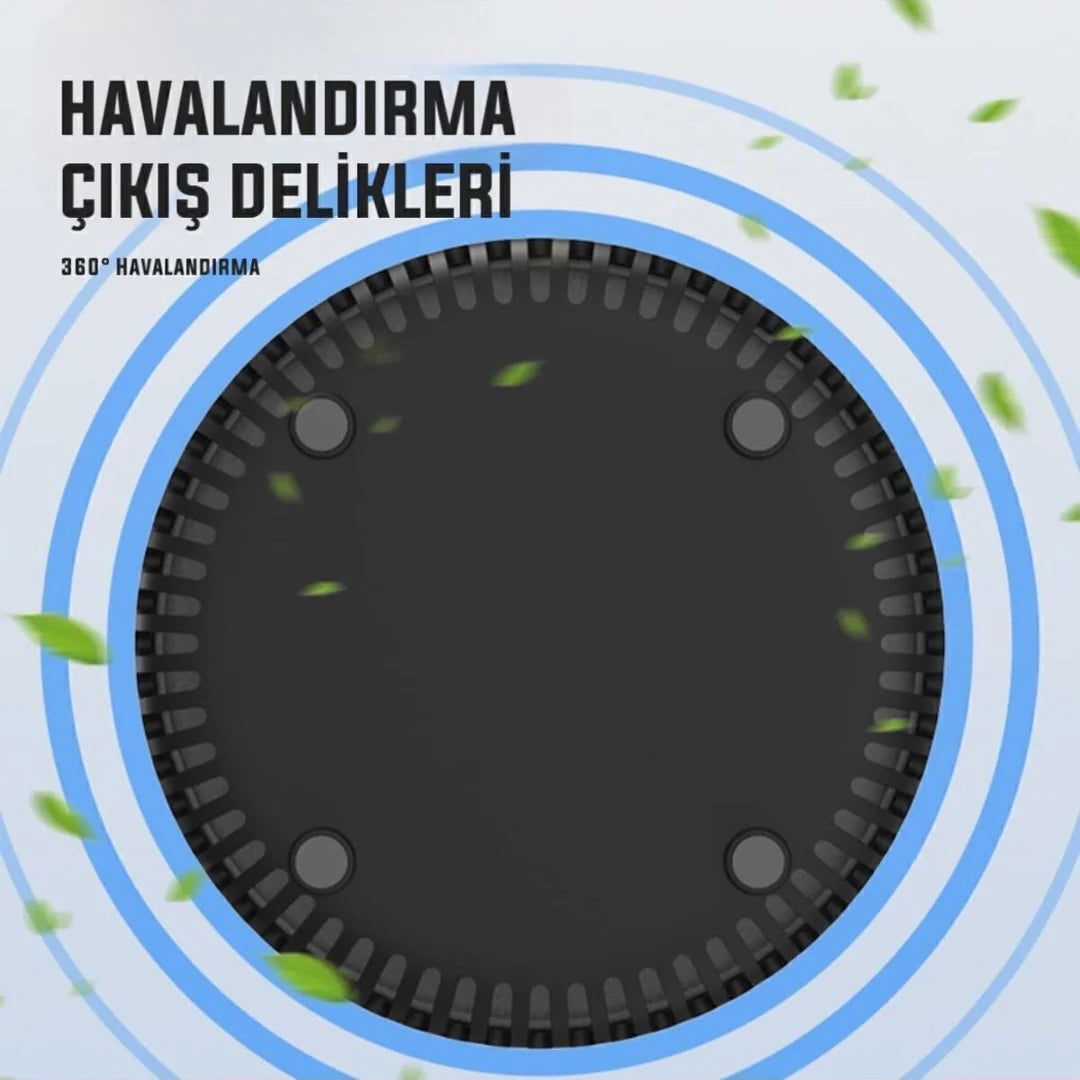 Duman Emici Akıllı Küllük – Sigara Kokusu Giderici Hava Temizleyici
