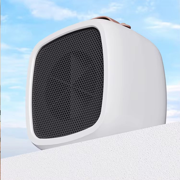 Taşınabilir Lüks Mini Isıtıcı Elektrikli 600w Küçük Isıtıcı Beyaz Renk