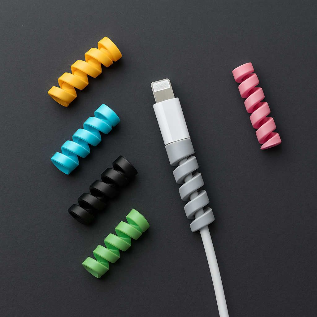 12 Adet 6 Renk Kablo Koruyucu Makaron İthalatçı Garantili 1 Yıl Belirt