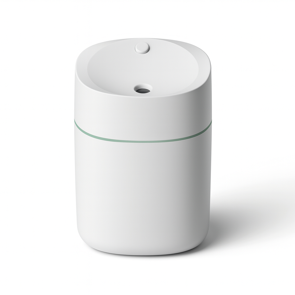 200 ml Ultrasonik Hava Nemlendirici & Aroma Difüzörü – LED Işıklı