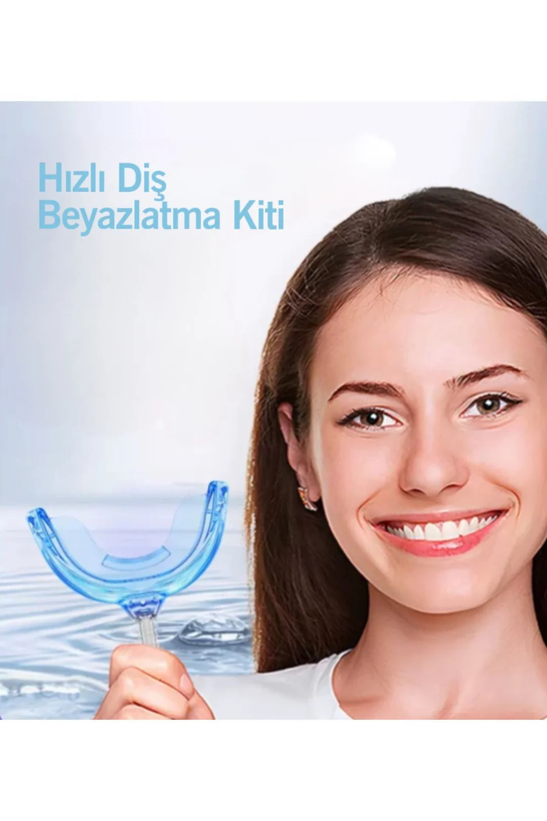 Mavi Işık Teknolojili Pratik Hızlı Diş Beyazlatma Seti
