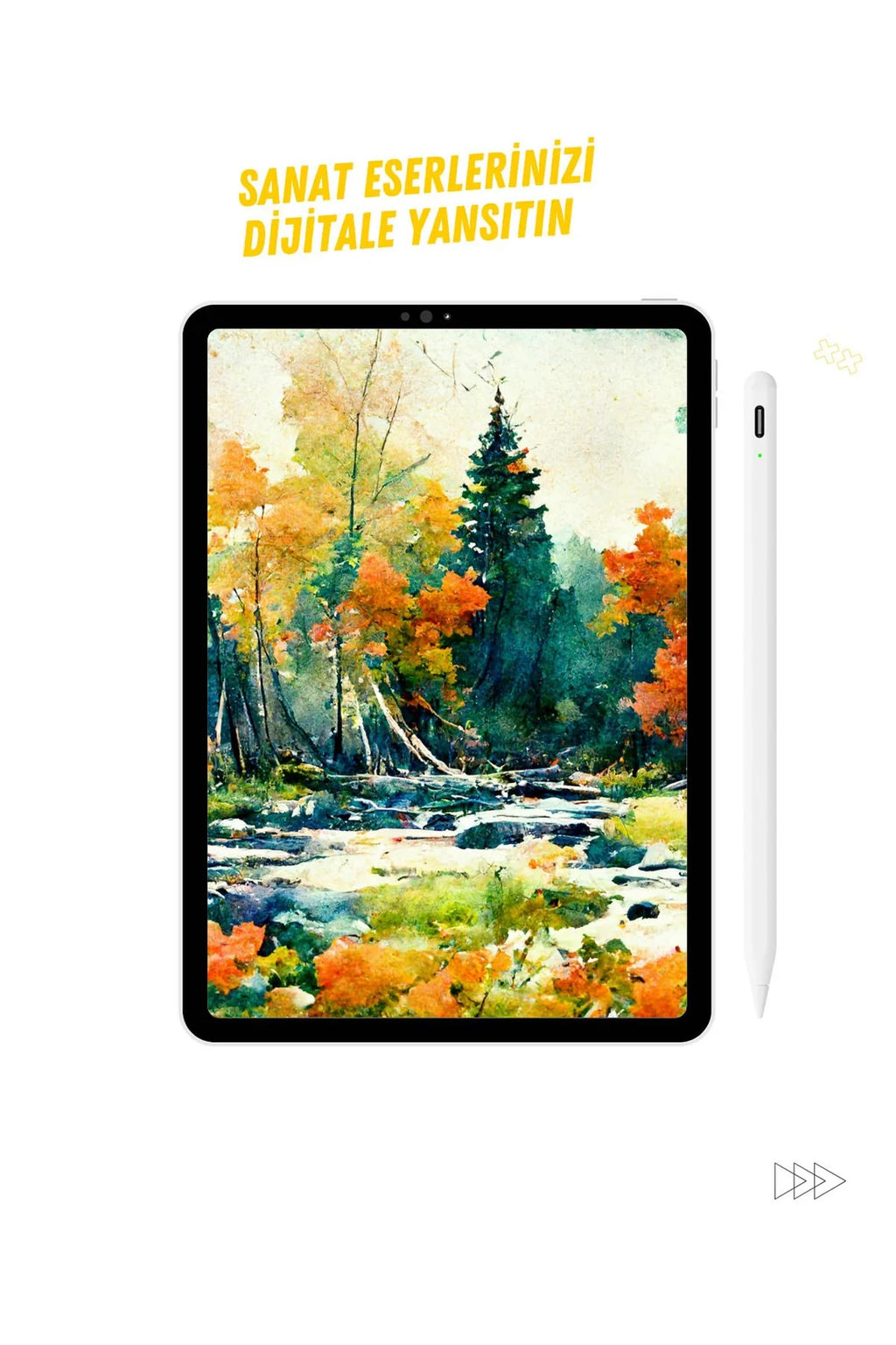 Evrensel Dokunmatik Kalem – Tablet & Telefon İçin