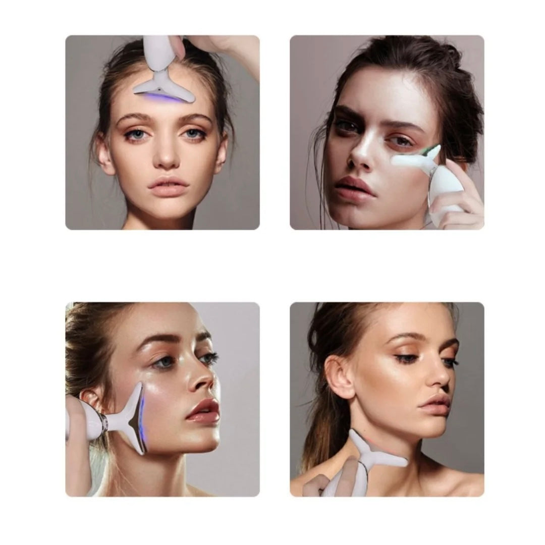 Boyun Ve Yüz Güzellik Cihazı Gıdık Ve Sarkma Giderici Cihaz Cilt Masaj Aleti